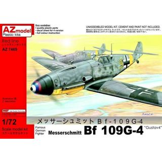 Messerschmitt Bf 109G-4 "Gustav 4" 1/72 [AZmodel]