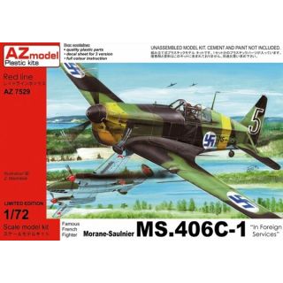 Morane-Saulnier MS.406C-1 "In Foreign Services" 1/72 [AZmodel]