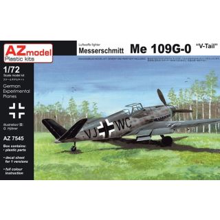 Messerschmitt Me 109G-0 "V-Tail" 1/72 [AZmodel]