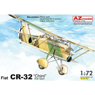 Fiat CR-32 "Chirri" Over Spain 1/72 [AZmodel]