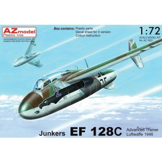Junkers EF 128C Advanced Trainer Luftwaffe 1946 1/72 [AZmodel]