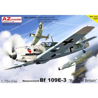 Messerschmitt Bf 109E-3 "Battle of Britain" 1/72 [AZmodel]