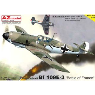 Messerschmitt Bf 109E-3 "Battle of France" 1/72 [AZmodel]
