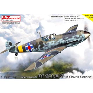 Messerschmitt Bf 109E-4 "In Slovak Service" 1/72 [AZmodel]