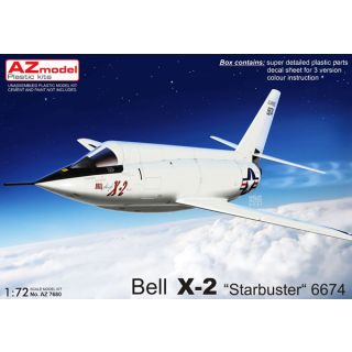 Bell X-2 "Starbuster" 6674 1/72 [AZmodel]