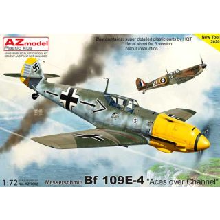 Messerschmitt Bf 109E-4 "Aces Over Channel" 1/72 [AZmodel]