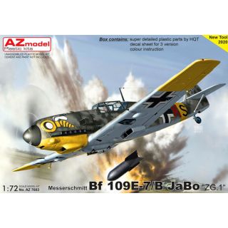 Messerschmitt Bf 109E-7/B JaBo "ZG.1" 1/72 [AZmodel]