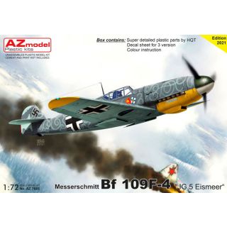 Messerschmitt Bf 109F-4 "JG.5 Eismeer" 1/72 [AZmodel]