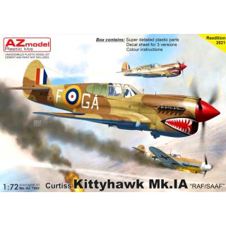 Curtiss Kittihawk Mk.IA "RAAF/SAAF" 1/72 [AZmodel]