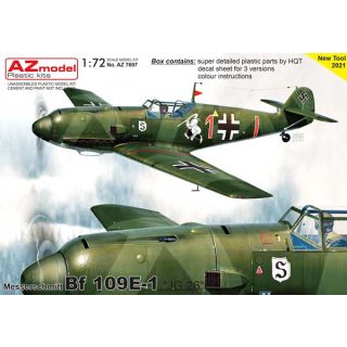 Messerschmitt Bf 109E-1 "JG.26" 1/72 [AZmodel]