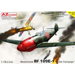 Messerschmitt Bf 109E-1 "Polish Campaign" 1/72 [AZmodel]