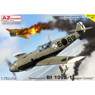 Messerschmitt Bf 109E-1 "Legion Condor" 1/72 [AZmodel]