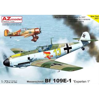 Messerschmitt Bf 109E-1 "Experten 1" 1/72 [AZmodel]