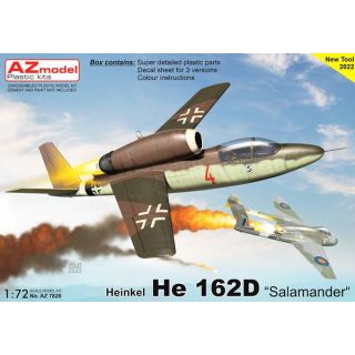 Heinkel He 162D "Salamander" 1/72 [AZmodel]