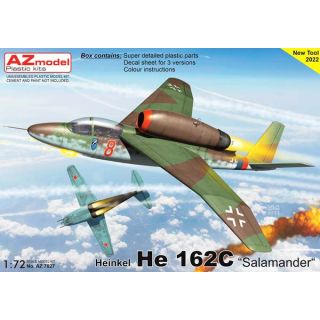 Heinkel He 162C "Salamander" 1/72 [AZmodel]