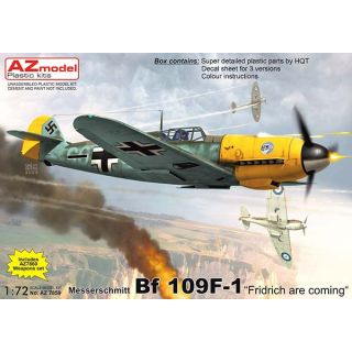 Messerschmitt Bf 109F-1 "Fridrich are coming" 1/72 [AZmodel]