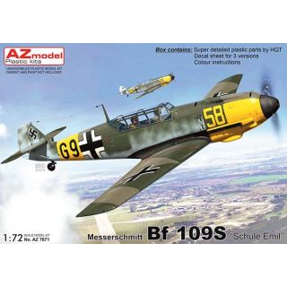 Messerschmitt Bf 109S "Schule Emil" 1/72 [AZmodel]