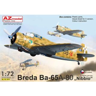 Breda Ba-65A-80 "Nibbio" in Italian service 1/72 [AZmodel]