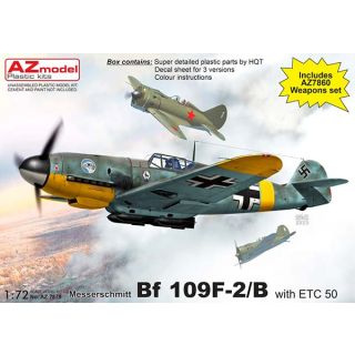 Messerschmitt Bf 109F-2 with ETC50 1/72 [AZmodel]
