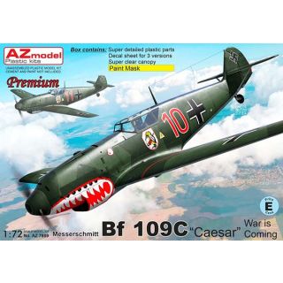 Messerschmitt Bf 109C "Caesar" War is Coming (Premium) 1/72 [AZmodel]