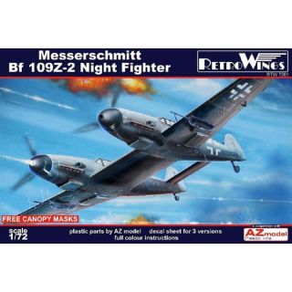 Messerschmitt Bf 109Z-2 Night Fighter [RetroWings] 1/72 [AZmodel]