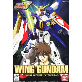 XXXG-01W Wing Gundam (With Figure) 1/144 [Bandai HGW Gundam #WF-01]