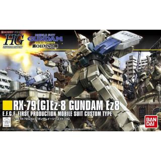 RX-79[G]Ez-8 Gundam Ez8 E.F.G.F First Production Mobile Suit Custom Type 1/144 [Bandai HGUC Gundam #155]