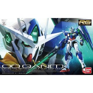 00 QAN[T] Celestial Being Mobile Suit GNT-0000 1/144 [Bandai RG Gundam #21]