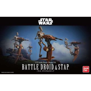 Battle Droid & Stap 1/12 [Bandai Star Wars]
