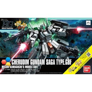 Battlogue Cherudim Gundam Saga Type.GBF Meijin Kawaguchi's Mobile Suit 1/144 [Bandai HGBF Gundam #064]