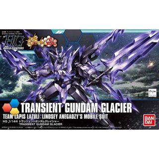 Transient Gundam Glacier Team Lapis Lazuli: Lindsey Anegaozy's Mobile Suit 1/144 [Bandai HGBFH Gundam #050]