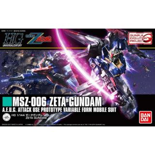 MSZ-006 Zeta Gundam A.E.U.G. Attack Use Prototype Variable Form Mobile Suit 1/144 [Bandai HGUC Gundam #203]