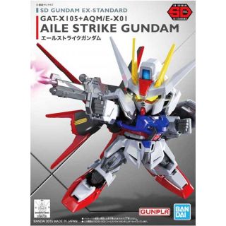 GAT-X105 + AQM/E-X01 Aile Strike Gundam [Bandai SDExS Gundam #002 /B]