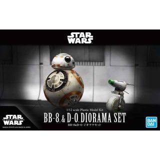BB-8 & D-O Diorama Set 1/12 [Bandai Star Wars - The Rise of Skywalker]