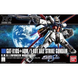 GAT-X105 + AQM/E-X01 Aile Strike Gundam 1/144 [Bandai HGCE Gundam #171]