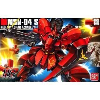 MSN-04 Sazabi Neo Zeon Char Aznable's Customize Mobile Suit for Newtype 1/144 [Bandai HGUC Gundam #88]