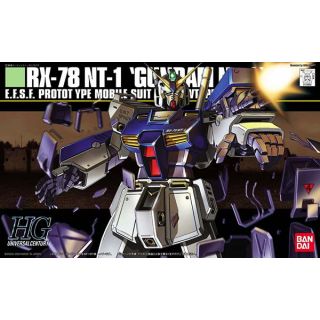 HGUC RX-78 NT-1 "Gundam NT-1" E.F.S.F. Prototype Mobile Suit for Newtype 1/144 [Bandai HGUC Gundam #047]