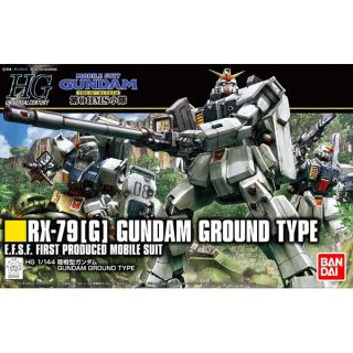 RX-79[G] Gundam Ground Type E.F.S.F. First Produced Mobile Suit 1/144 [Bandai HGUC Gundam #210]