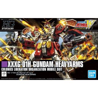  XXXG-01H Gundam Heavyarms Colonies Liberation Organization Mobile Suit 1/144 [Bandai HGAC Gundam #236]