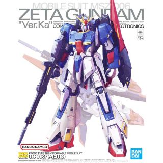 Mobile Suit MSZ-006 Zeta Gundam Ver.Ka 1/100 [Bandai MGVK Gundam]