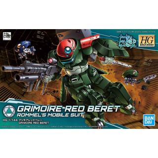 Grimoire Red Beret Rommel's Mobile Suit 1/144 [Bandai HGBD Gundam #003]
