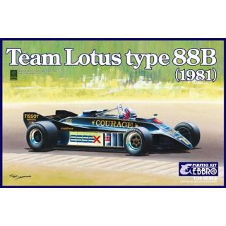 Team Lotus type 88B (1981) 1/20 [Ebbro]