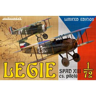 LEGIE - SPAD XIII  ČS pilotů (Limited Edition) 1/72 [Eduard]