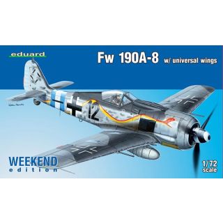 Fw 190A-8 w/ universal wings (Weekend Edition) 1/72 [Eduard]