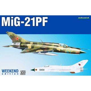 MiG-21PF (Weekend Edition) 1/72 [Eduard]