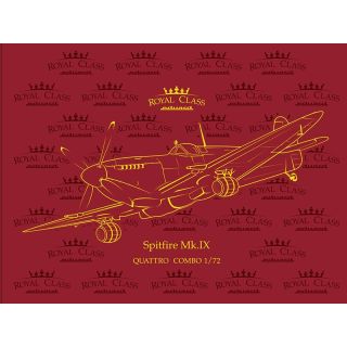 Spitfire Mk. IX Quattro Combo (Royal Class) 1/72 [Eduard]