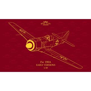 Fw 190A Early versions A-2 A-3 A-4 Dual combo (Royal Class) 1/48 [Eduard]