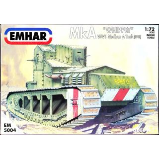 MkA "Whippet" - WW1 Medium A Tank 1/72 [Emhar]
