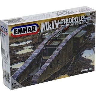 MkIV "Tadpole" - WW1 Tank With Rear Mortar 1/72 [Emhar]