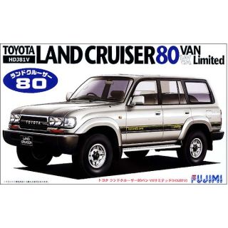Toyota Land Cruiser 80 VAN VX Limited 1/24 (ID-79) [Fujimi]